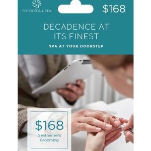 Gentlemen's Grooming Gift Card - $168