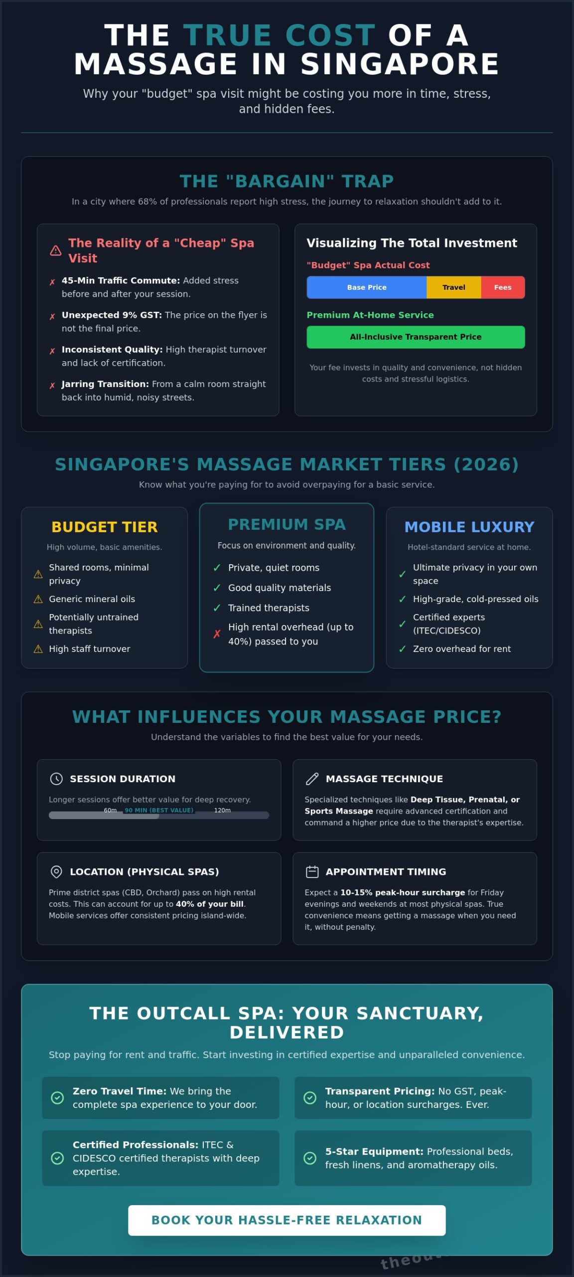 Full Body Massage Singapore Price: 2026 Buying Guide to Spa and Home Services