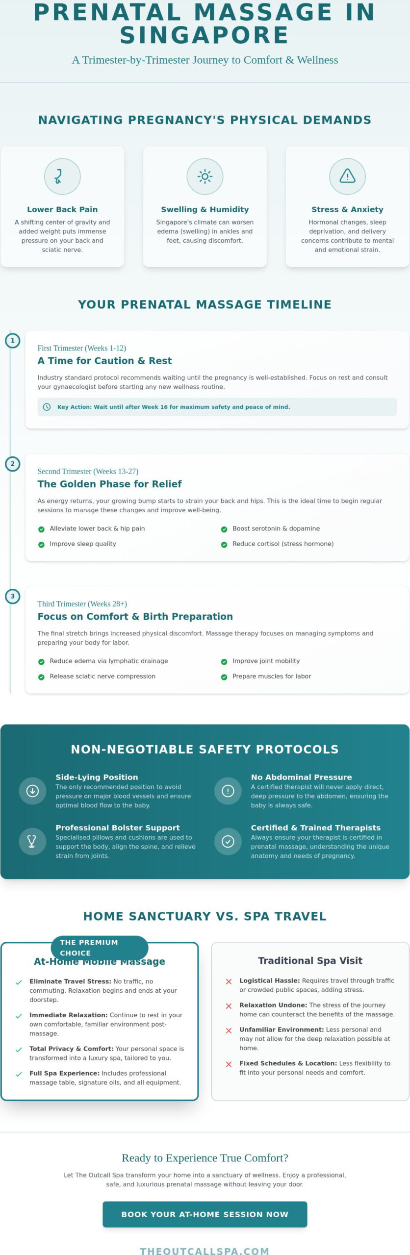 Prenatal Massage in Singapore: The Complete 2026 Reference Guide