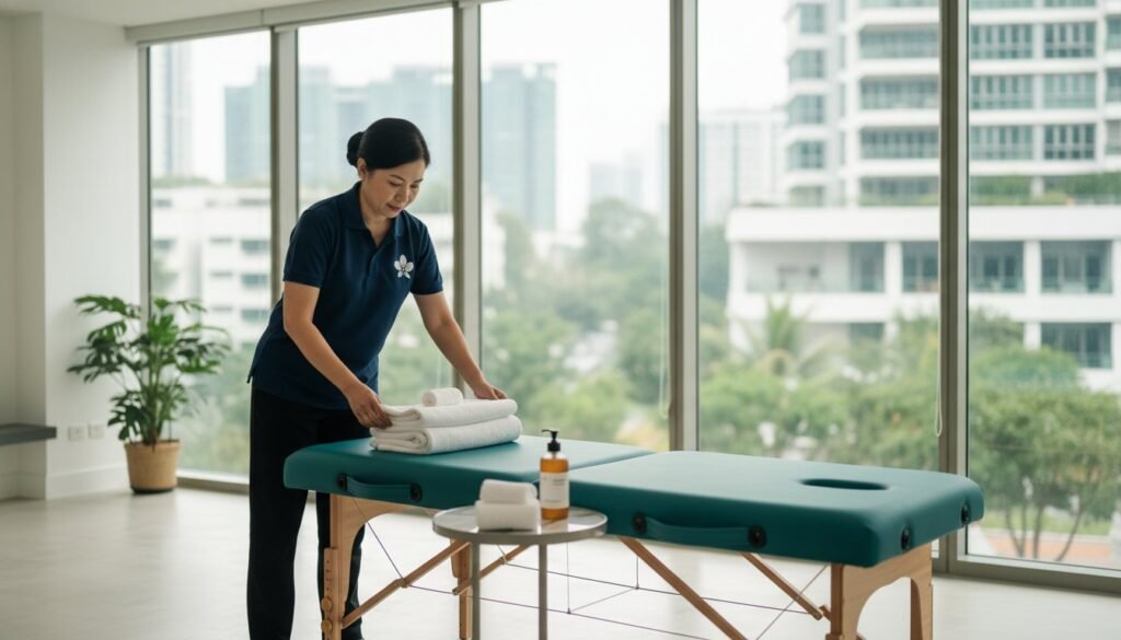 Hospital Discharge Recovery Massage in Singapore