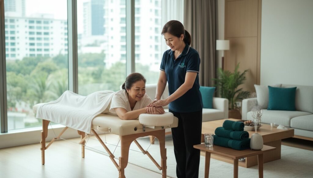 Senior Wellness Massage at Home in Singapore