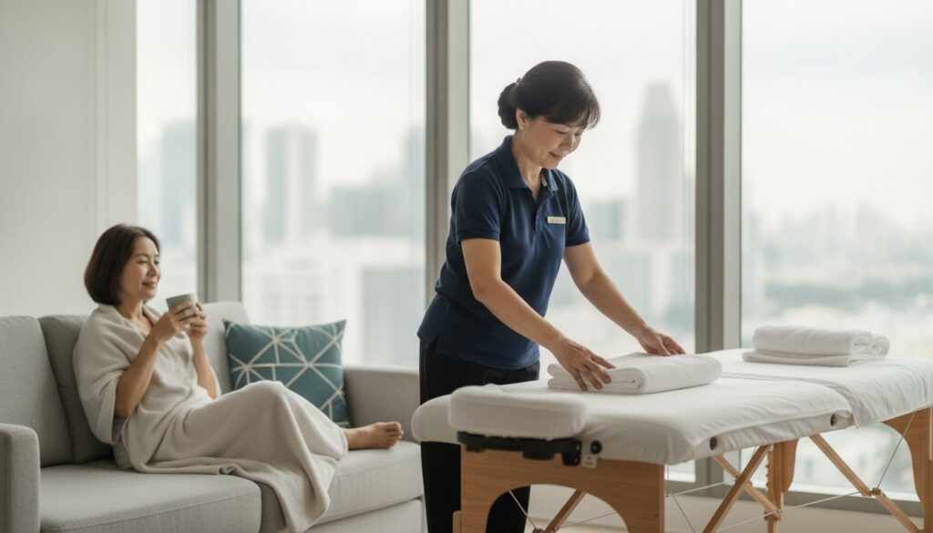 Safe Home Visit Post-Surgery Massage in Singapore
