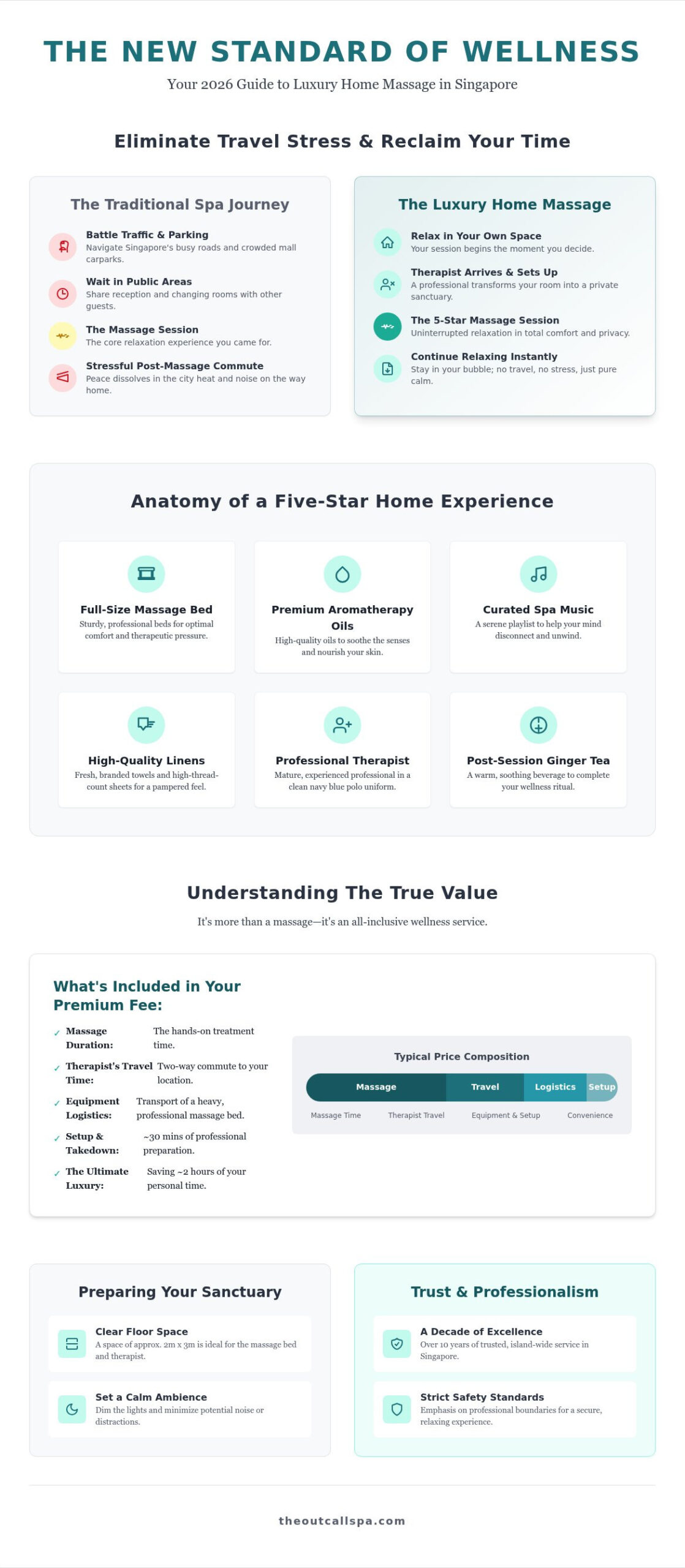 Luxury Home Massage Singapore: 2026 Premium Wellness Guide