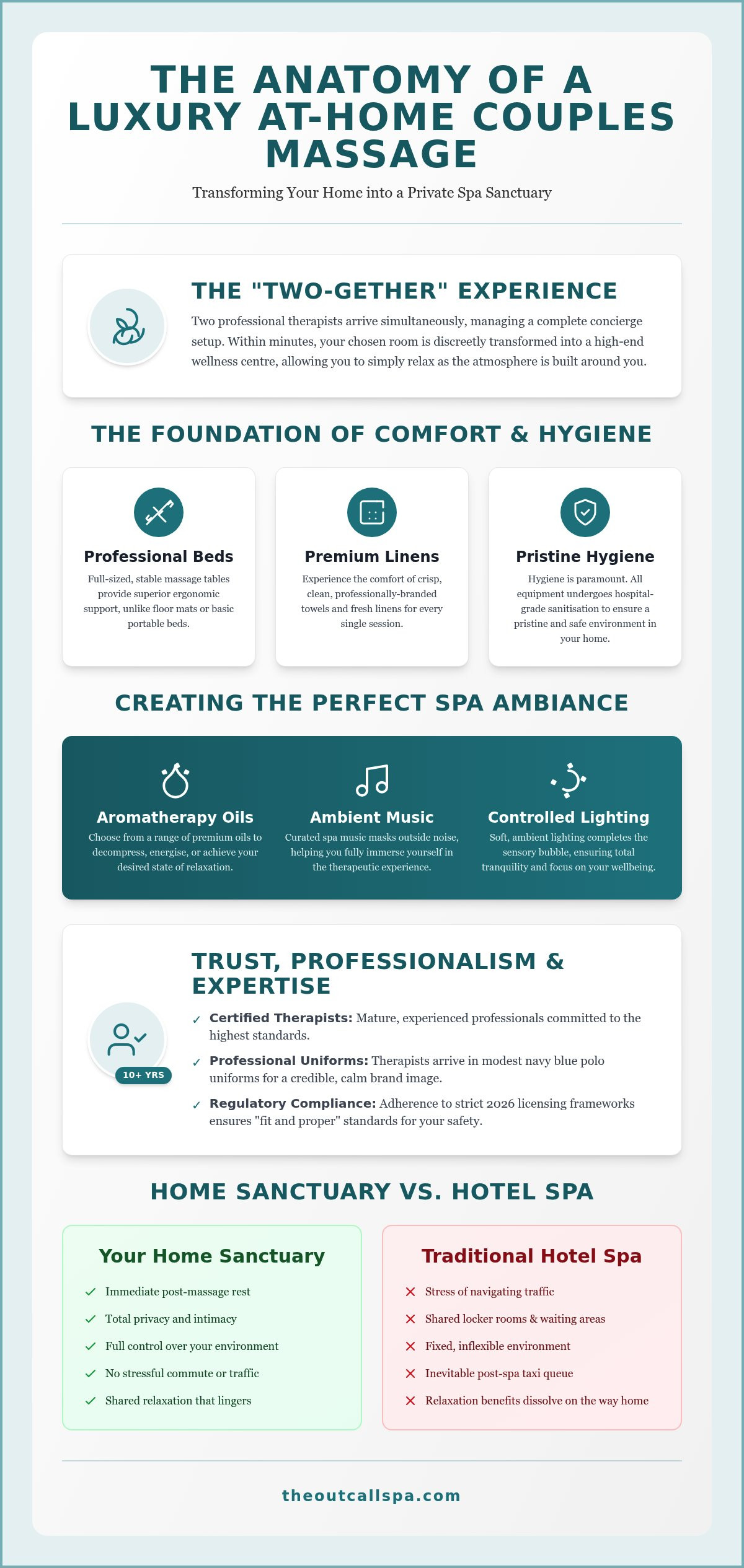 At Home Couples Massage Singapore: 2026 Luxury Guide
