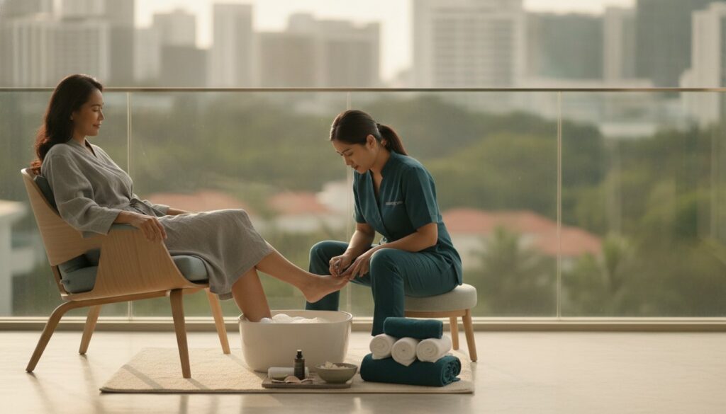 Home Service Manicure and Pedicure Singapore: The Ultimate 2026 Luxury Guide