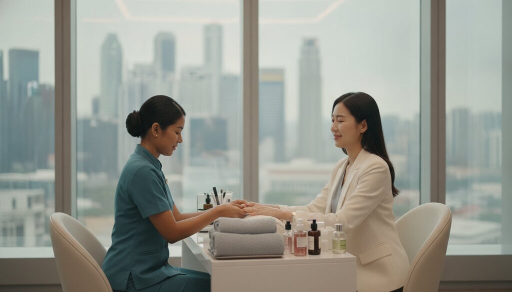 Premium Corporate Manicure Service Singapore: Elevating Workplace Wellness in 2026