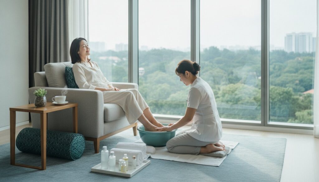 Professional Home Visit Manicure and Pedicure in Singapore: The Ultimate 2026 Luxury Guide