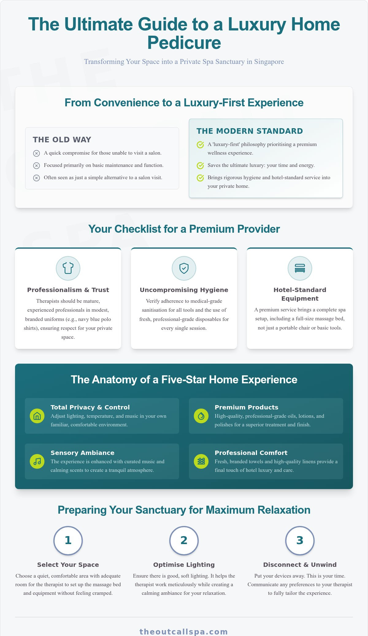 Luxury Home Service Pedicure in Singapore: The 2026 Essential Guide