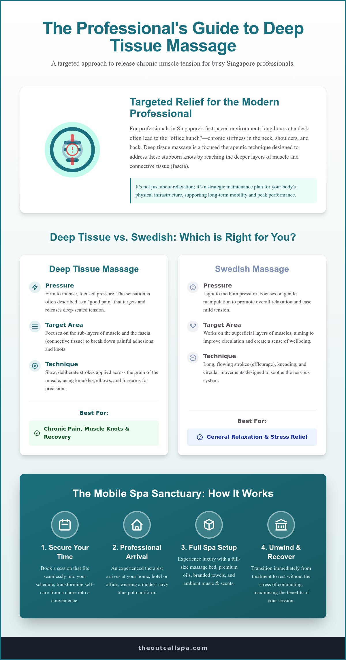 Deep Tissue Massage in Singapore: The Ultimate Relief Guide