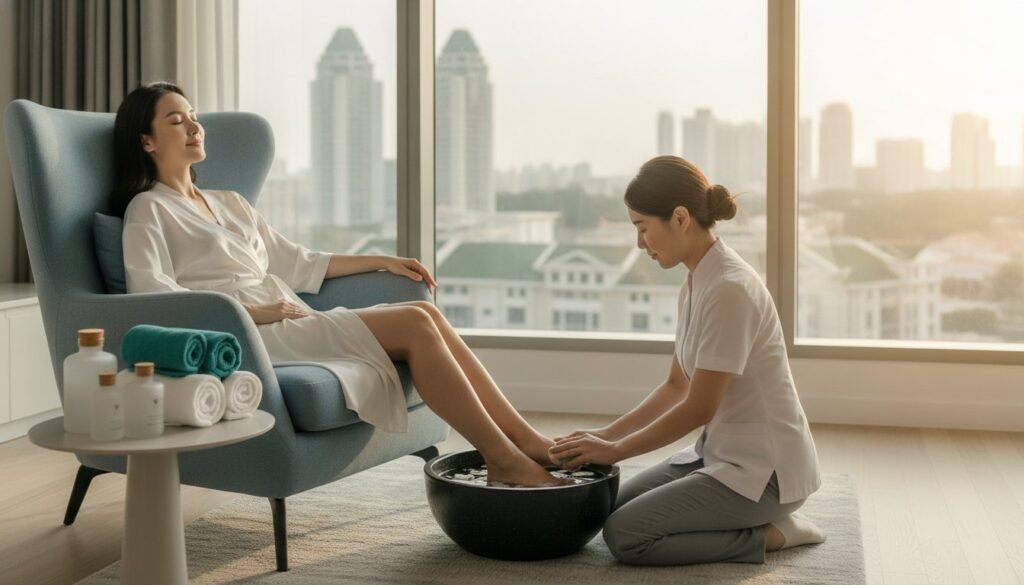 Luxury Home Service Pedicure in Singapore: The 2026 Essential Guide