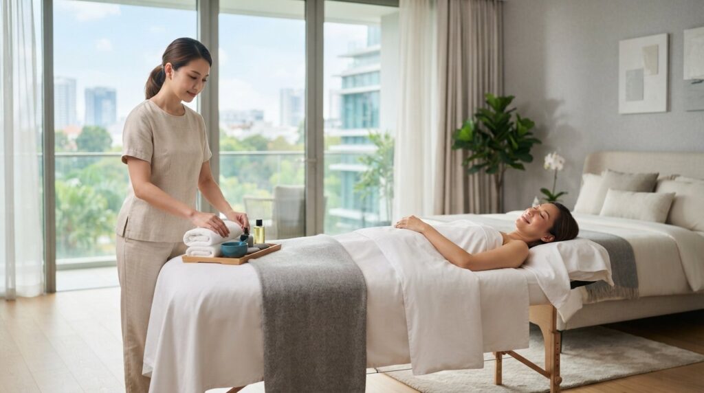 The Best Get Well Soon Gift: Why a Mobile Massage Outshines Traditional Hampers